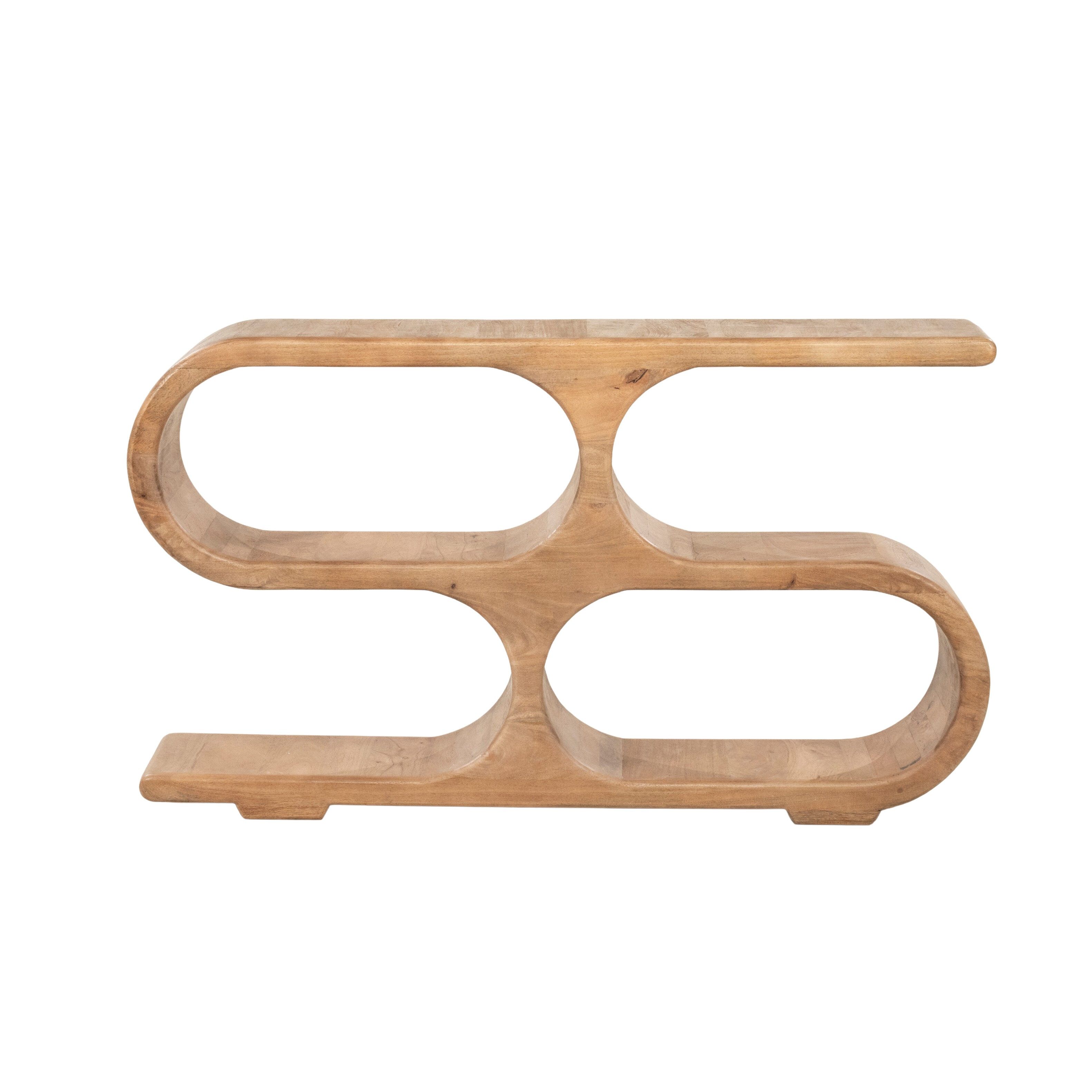 By-Boo Esu Sidetable van Mango Hout – 140 cm Natuurlijke Elegantie