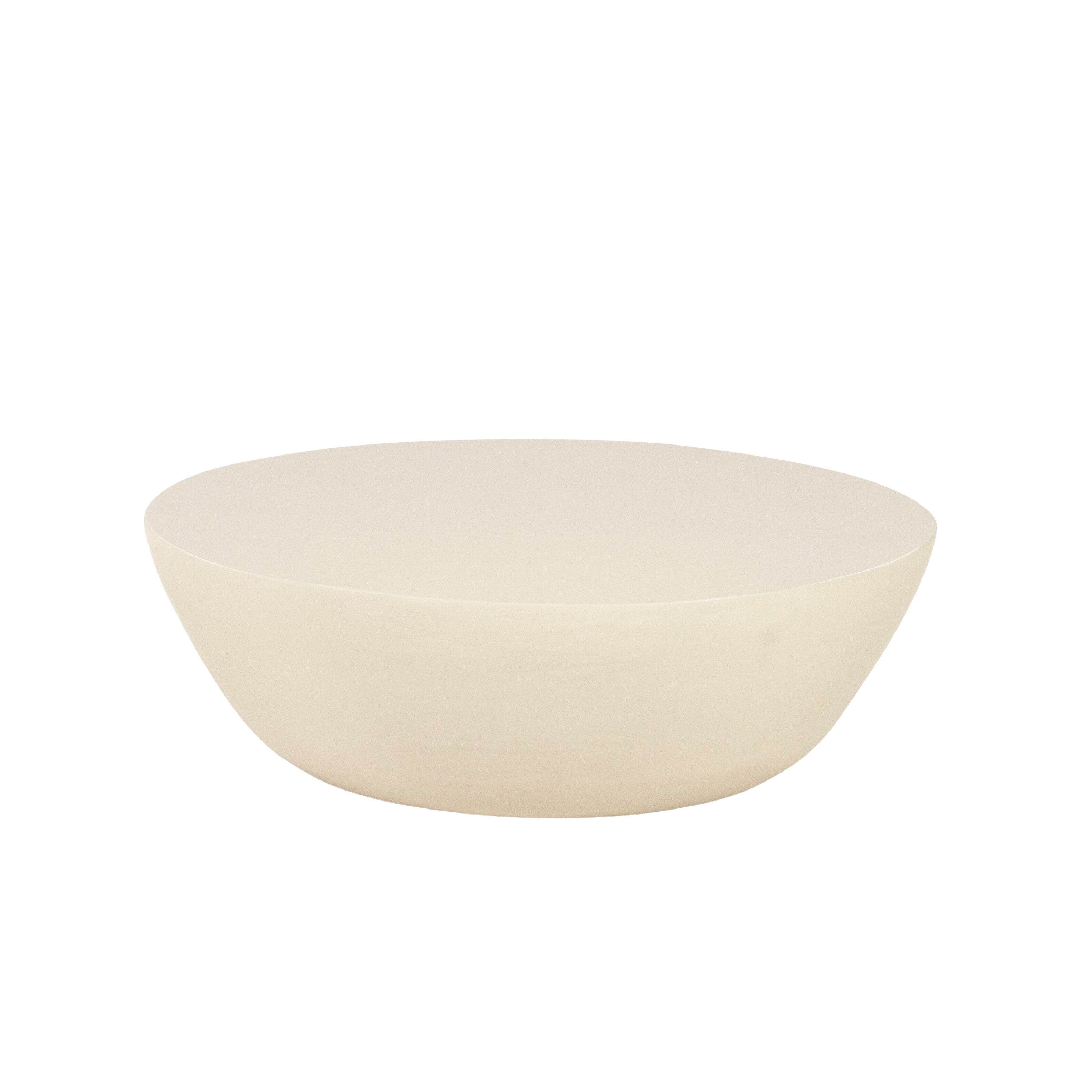 By-Boo ronde salontafel Canto 80 cm – tijdloos taupe design