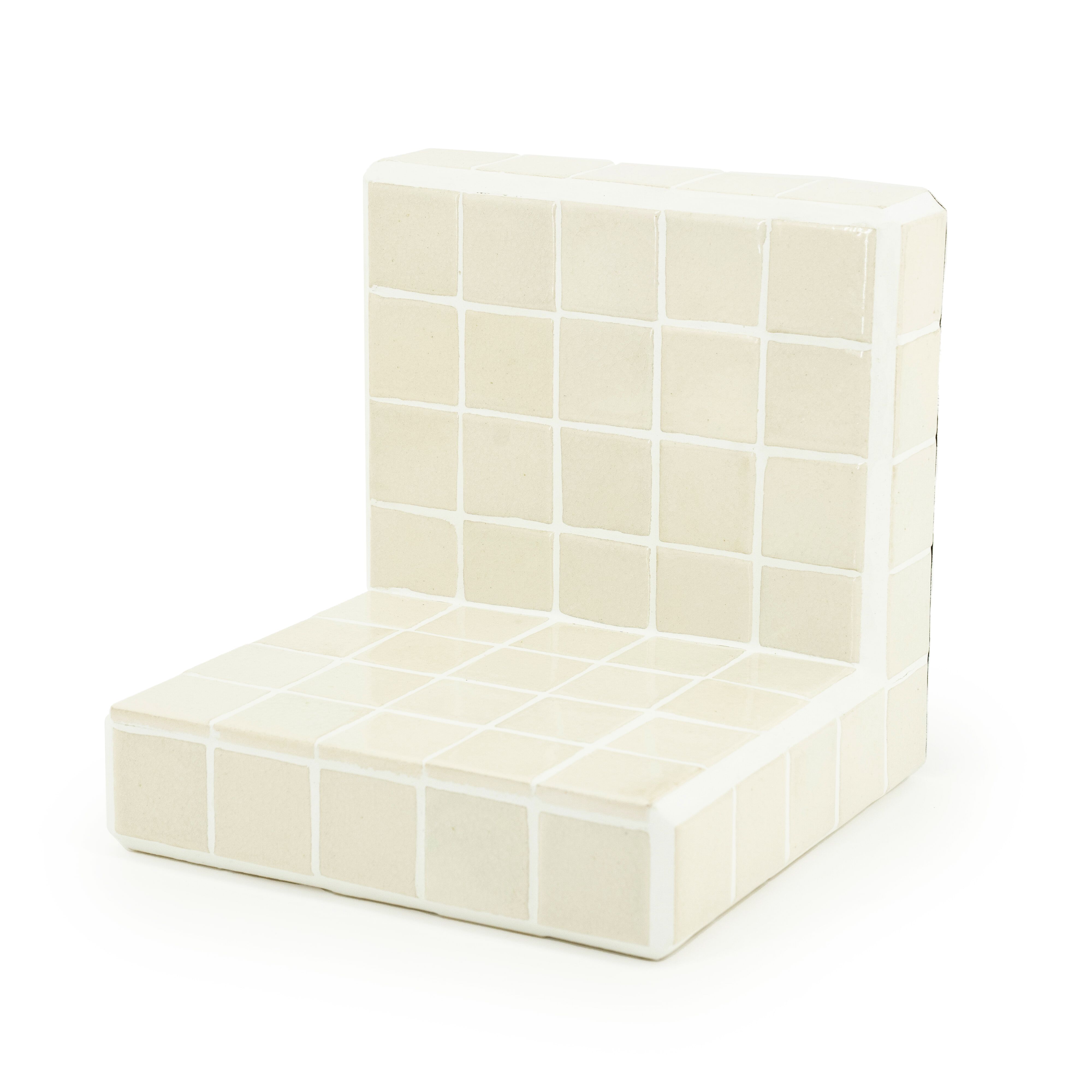 By-Boo Staxx Wandplank in Beige – Strak Aardewerkdesign voor Elke Kamer