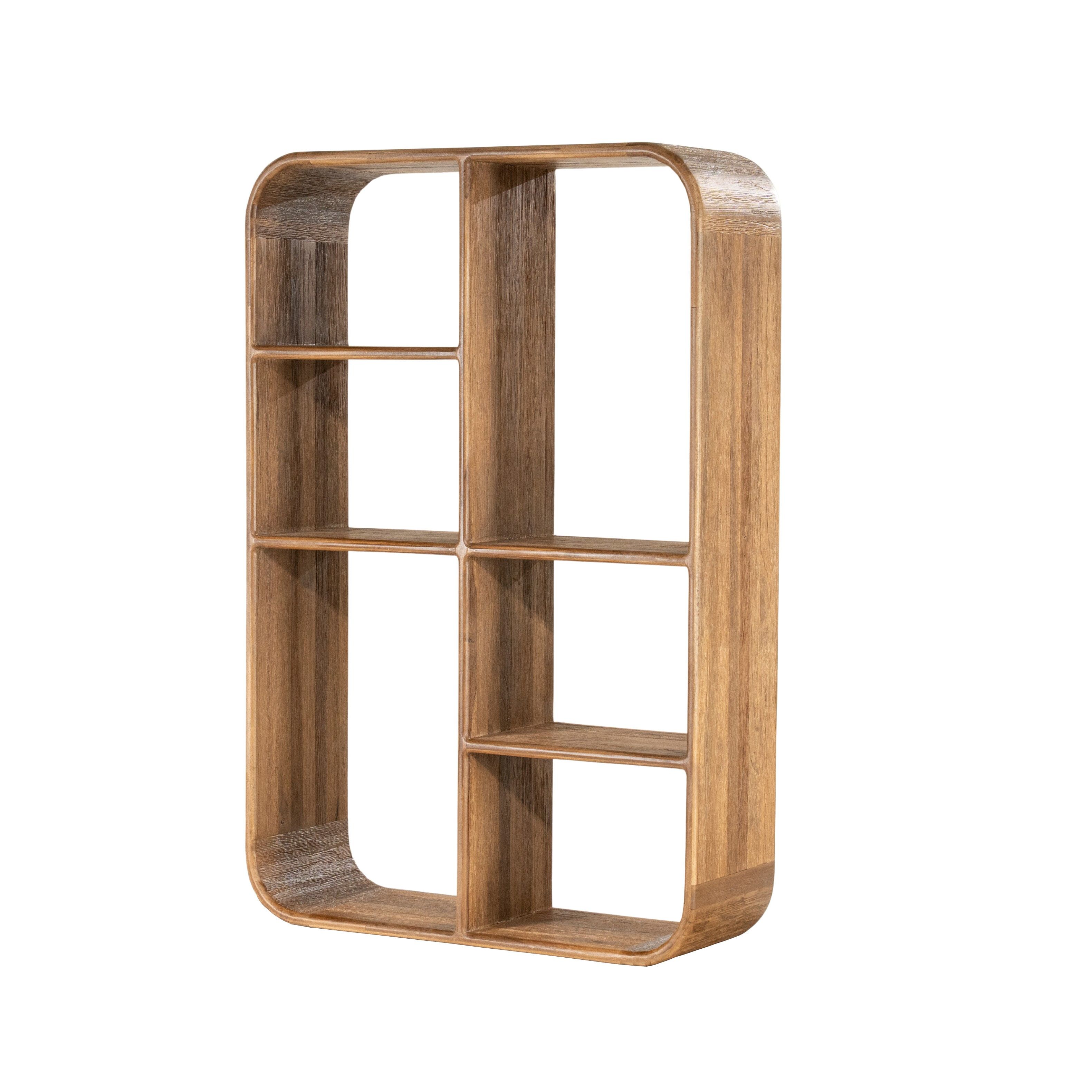 By-Boo wandkast Cup & Co in gerecycled teakhout – stijlvolle opbergoplossing voor aan de muur