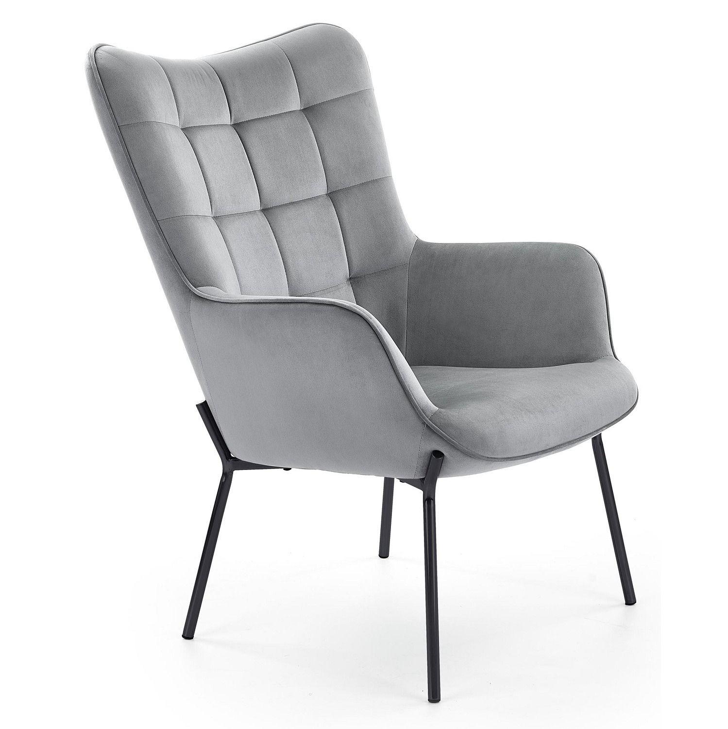 Castel fauteuil in grijs – stijlvol comfort voor elke woonkamer