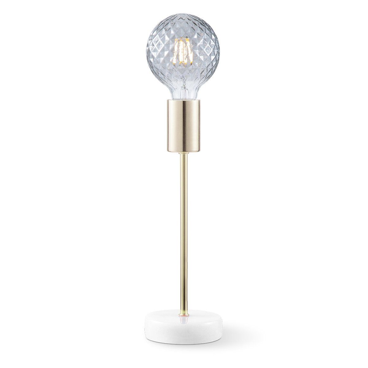 Cava Marble tafellamp – Marmer en gouden design voor elke woonkamer