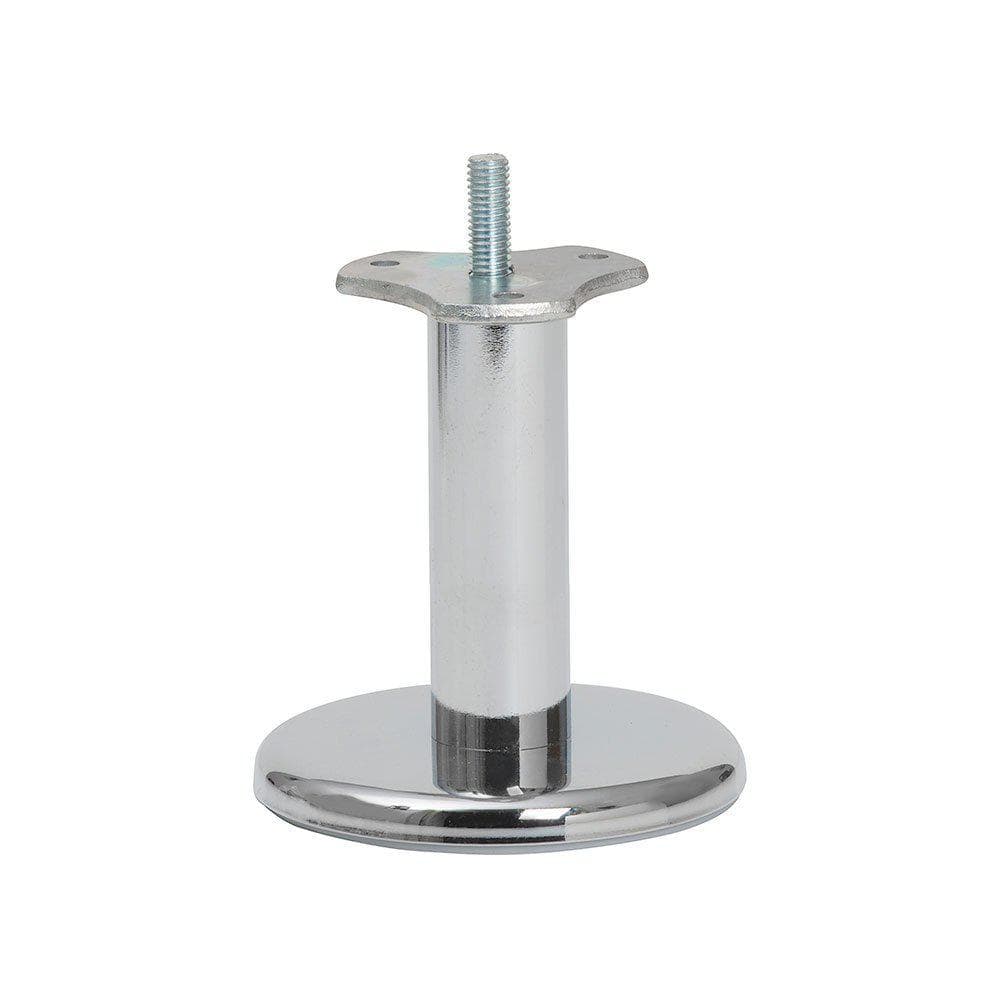 Chroomkleurige stalen meubelpoot M8 – elegante finishing voor elk meubel