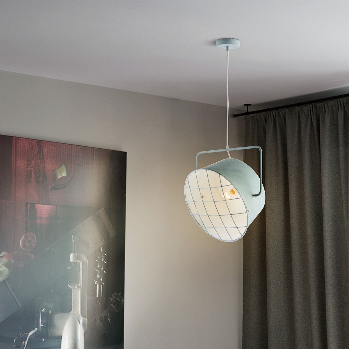 Clemento Hanglamp van Beton – Stoer Industrieel Design voor je Eettafel