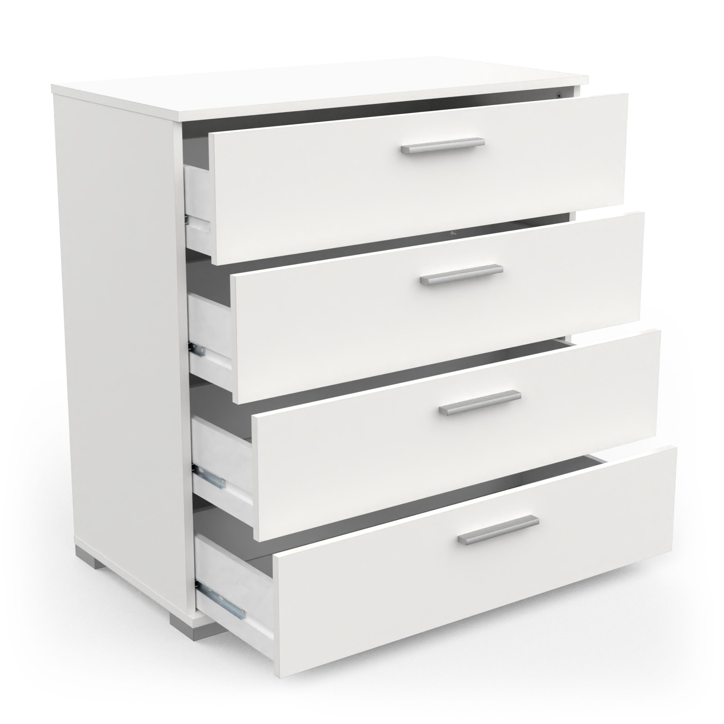 Commode Izzy 80 cm – Strak wit opbergmeubel van Young Furniture