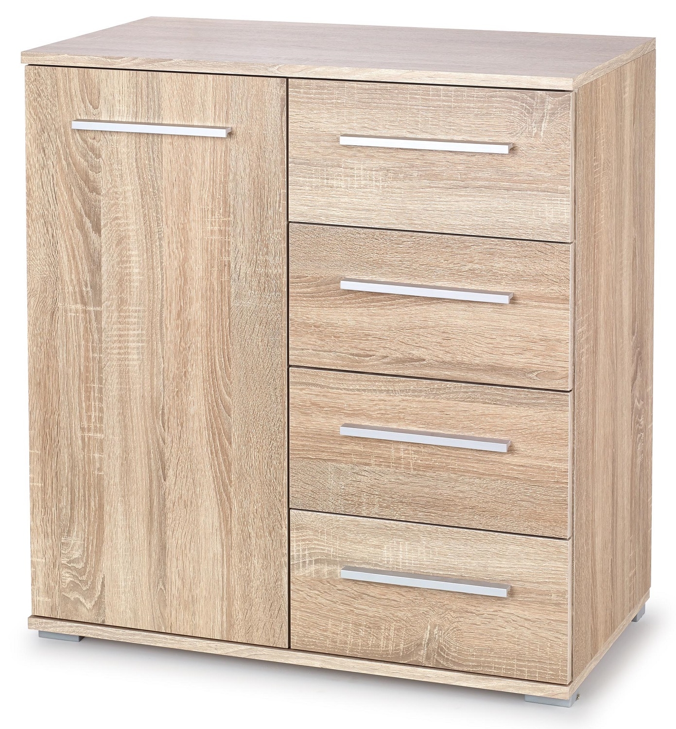 Commode Lima — Strak en functioneel opbergmeubel in sonoma eiken