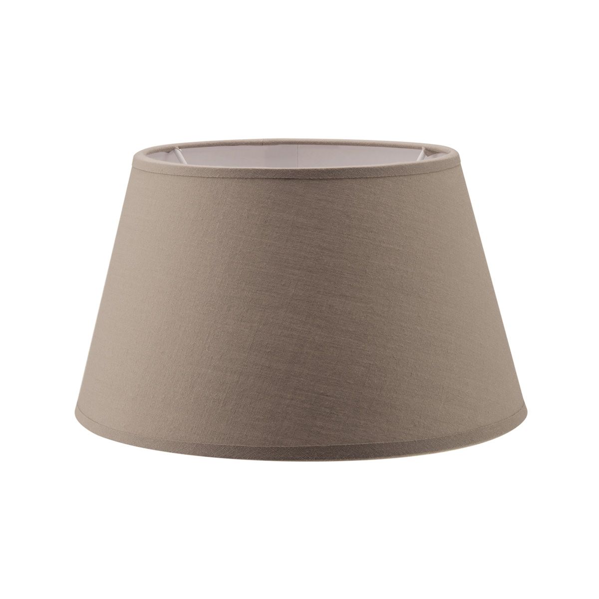 Conische Stoffen Lampenkap in Taupe – Minimalistisch Design voor Tafellampen