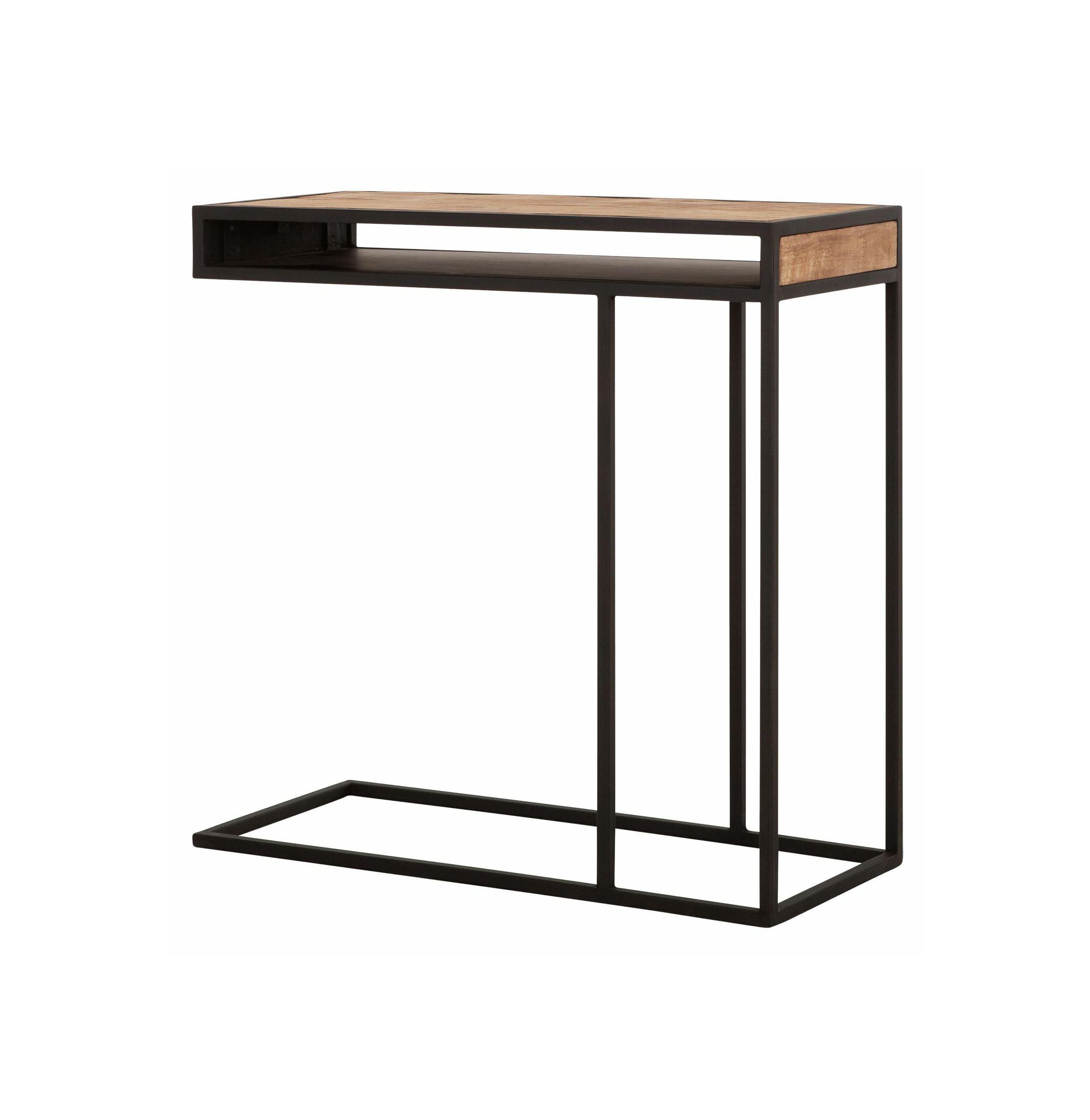 Cosmo Laptoptafel van DTP Home – Natuurlijk Teakhout, Compact en Duurzaam