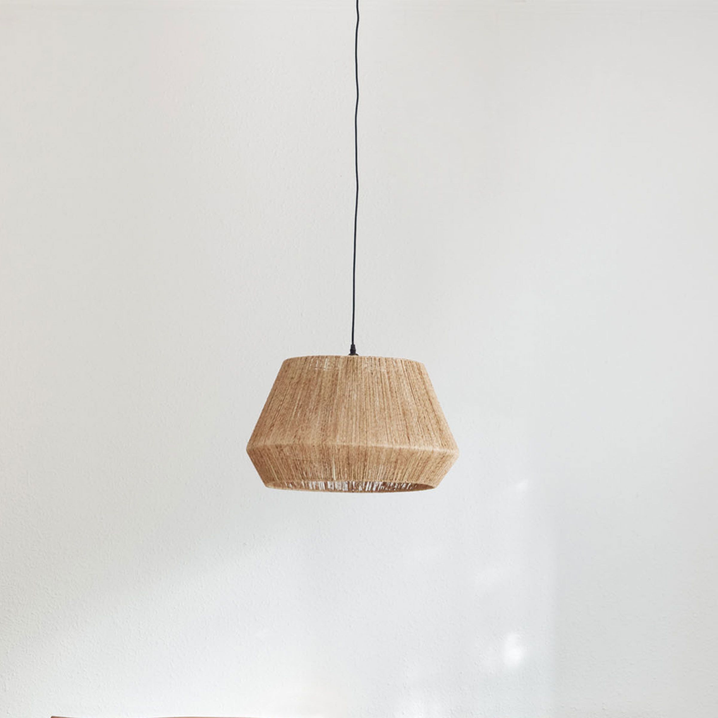 Crismilda Lampenkap van Kave Home – Handgeweven Jute in Naturel (49 cm)