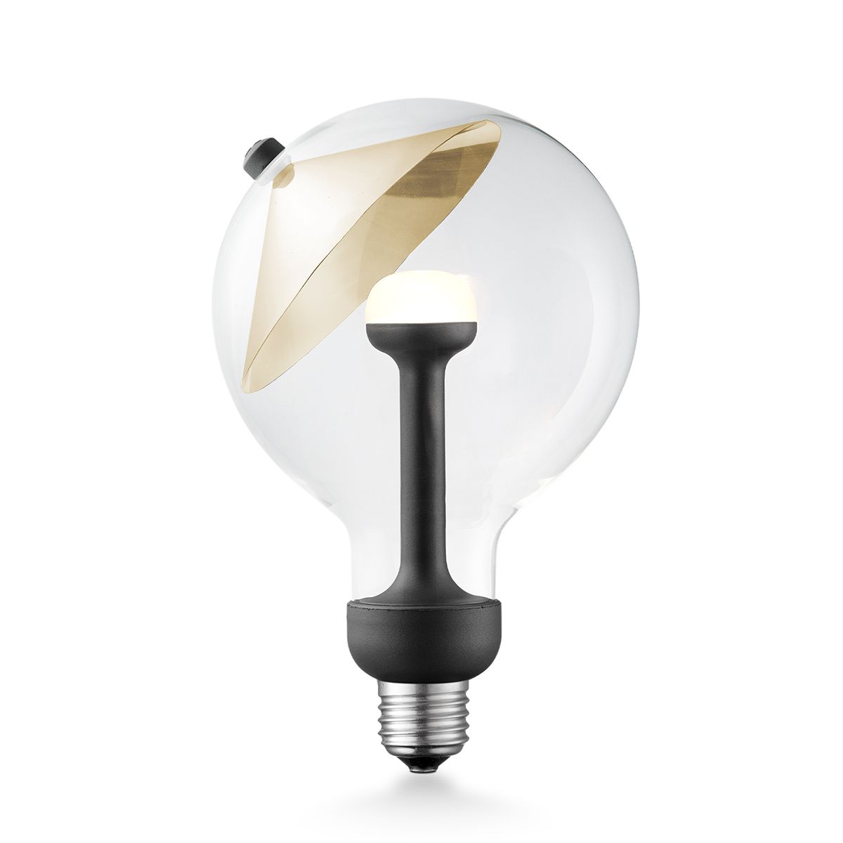 Design LED Lichtbron Move Me – Goud G120 Cone, dimbaar en verstelbaar