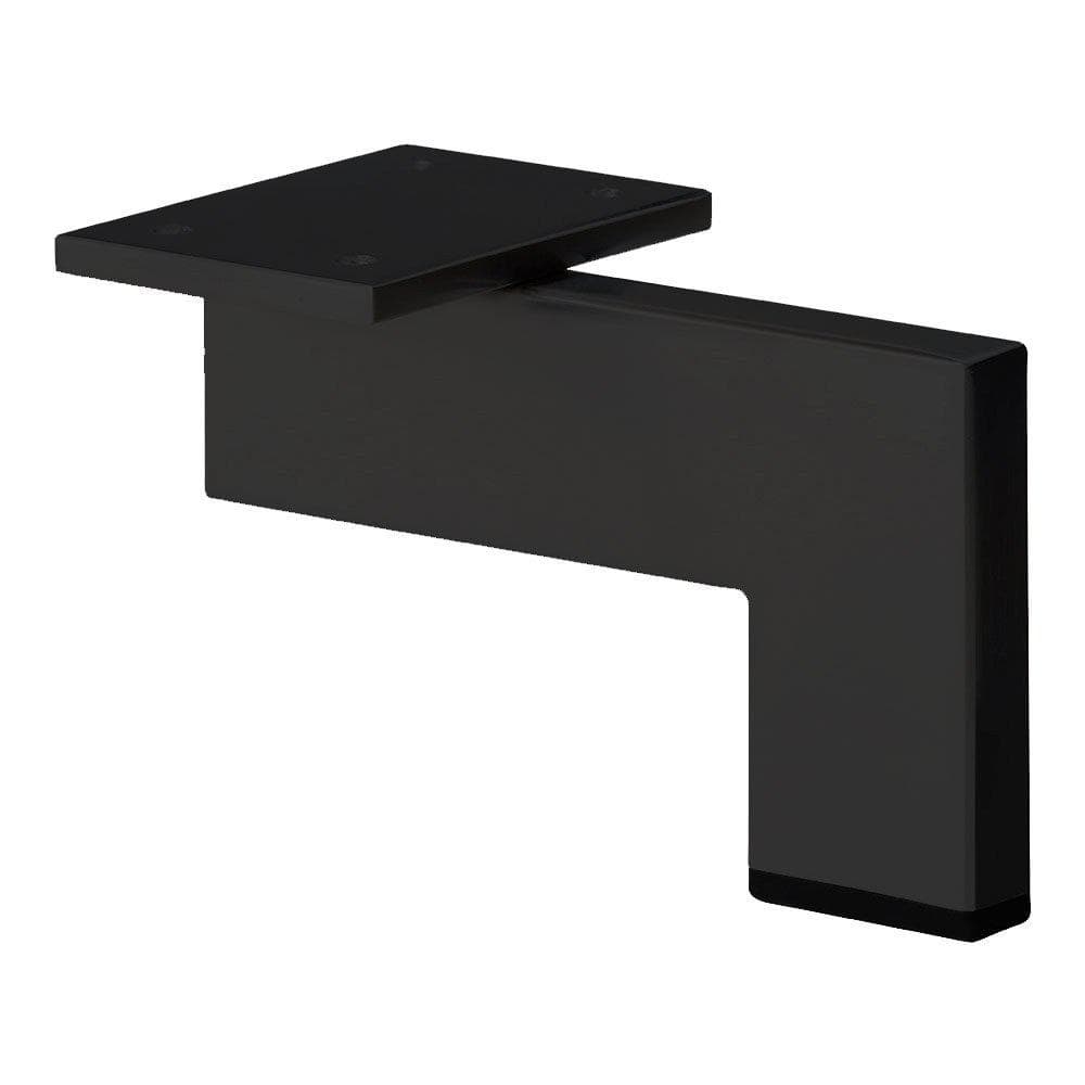 Design Stalen Meubelpotten Zwart – 14 × 1,5 cm, 10 cm Hoog