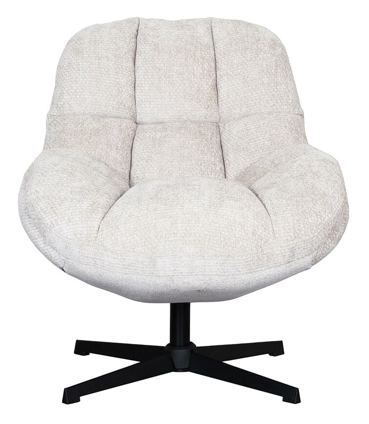 Draaifauteuil Huxley Elite van LABEL51 – Natuurlijke elegantie voor elke ruimte