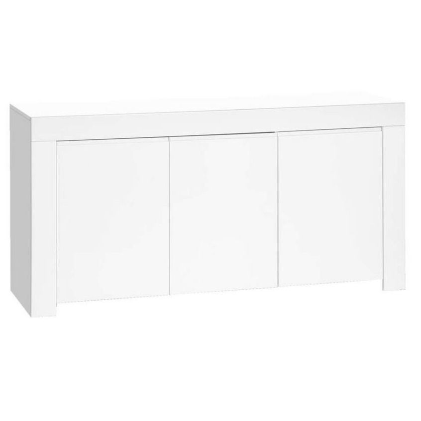 Dressoir Amalfi – Strak hoogglans wit voor een eigentijdse woonkamer