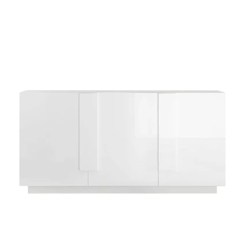 Dressoir Jupiter – stijlvol opberende kast 181 cm, hoogglans wit