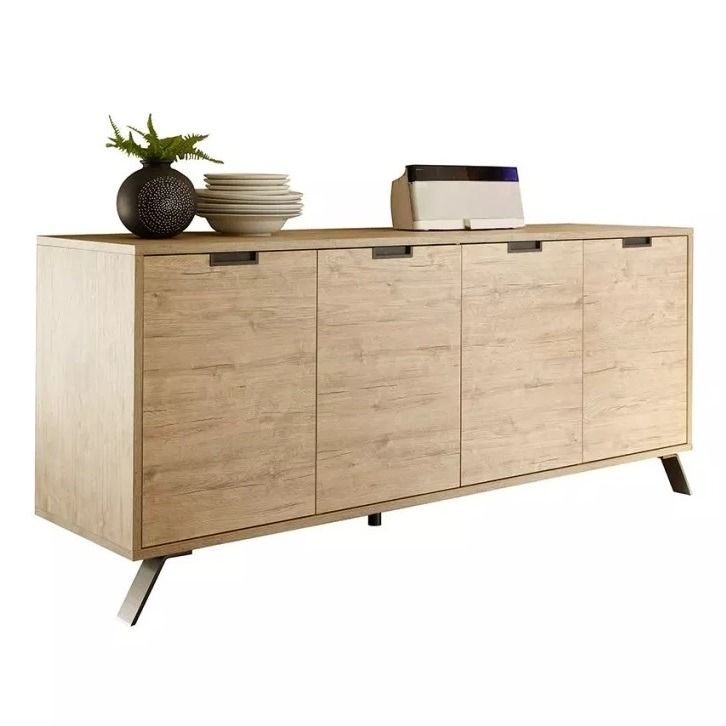 Dressoir Palma 207 cm – Modern Italiaans design in Sherwood eiken