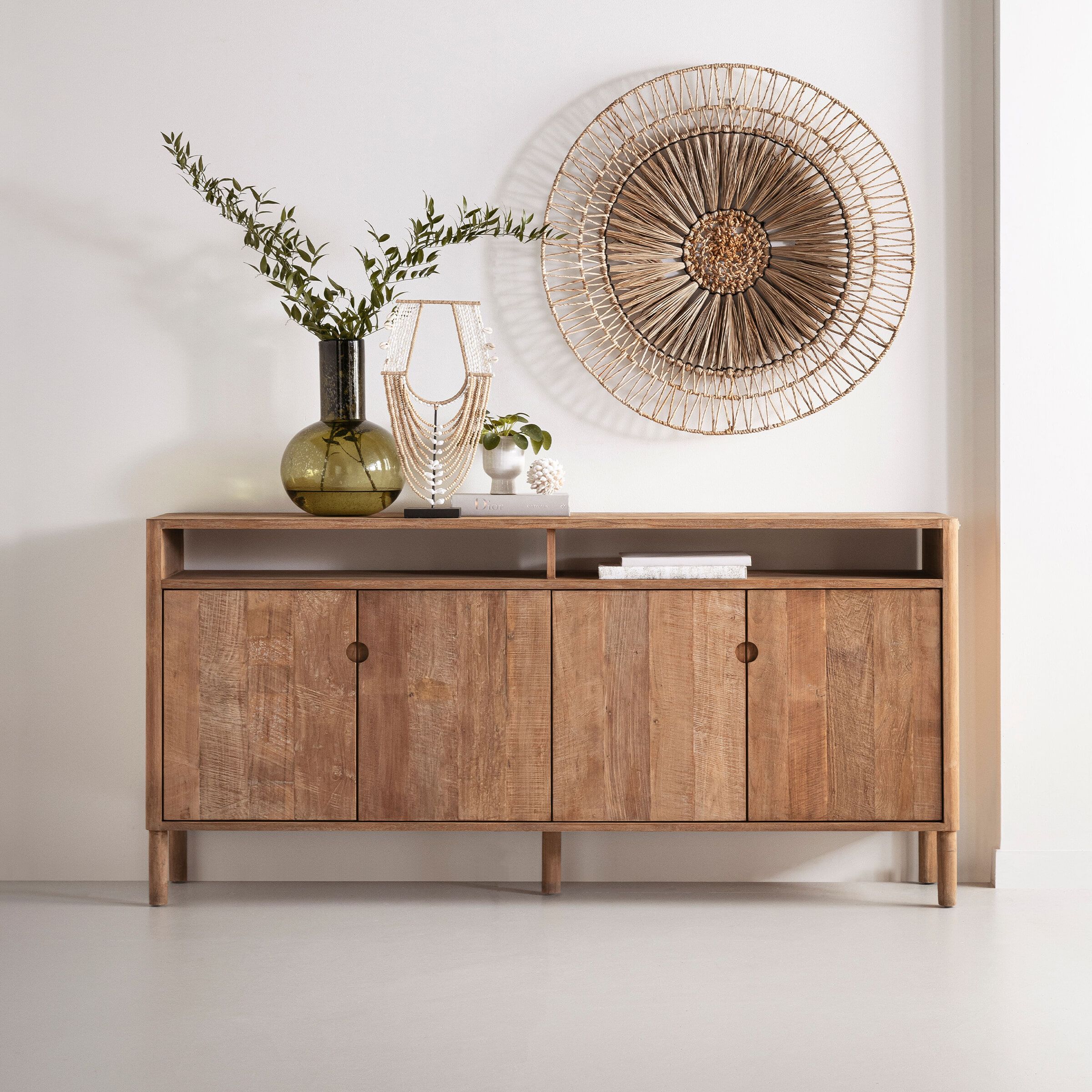 DTP Home Dressoir Apollo – Duurzaam teakhouten kast van 190 cm