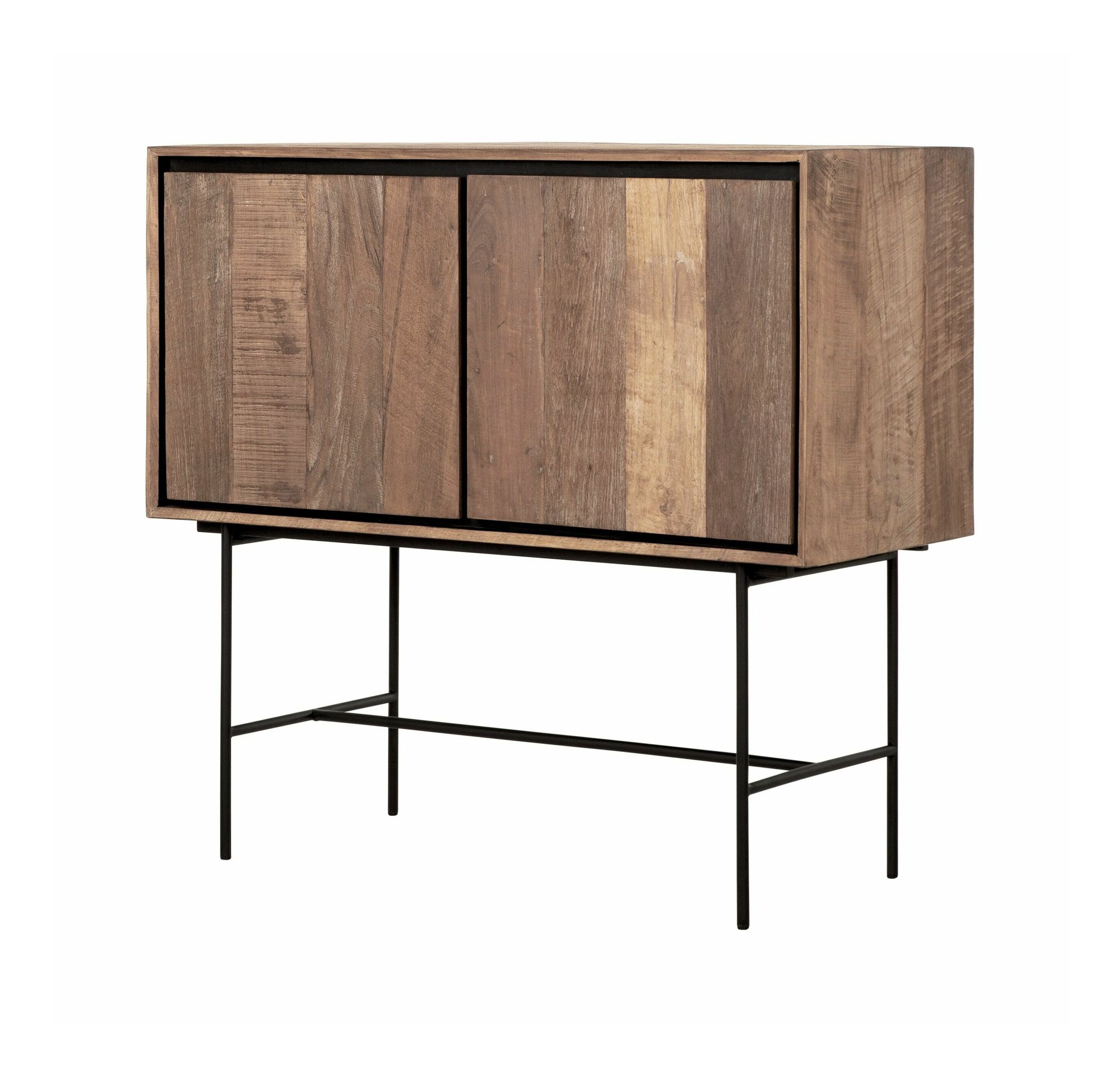 DTP Home Dressoir Metropole – Natuurlijk teak met een industriële twist