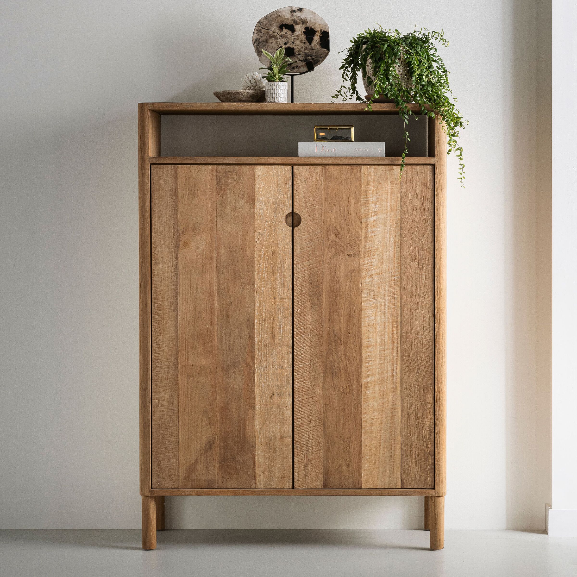 DTP Home Opbergkast Apollo – Tijdloos teakhout in naturel