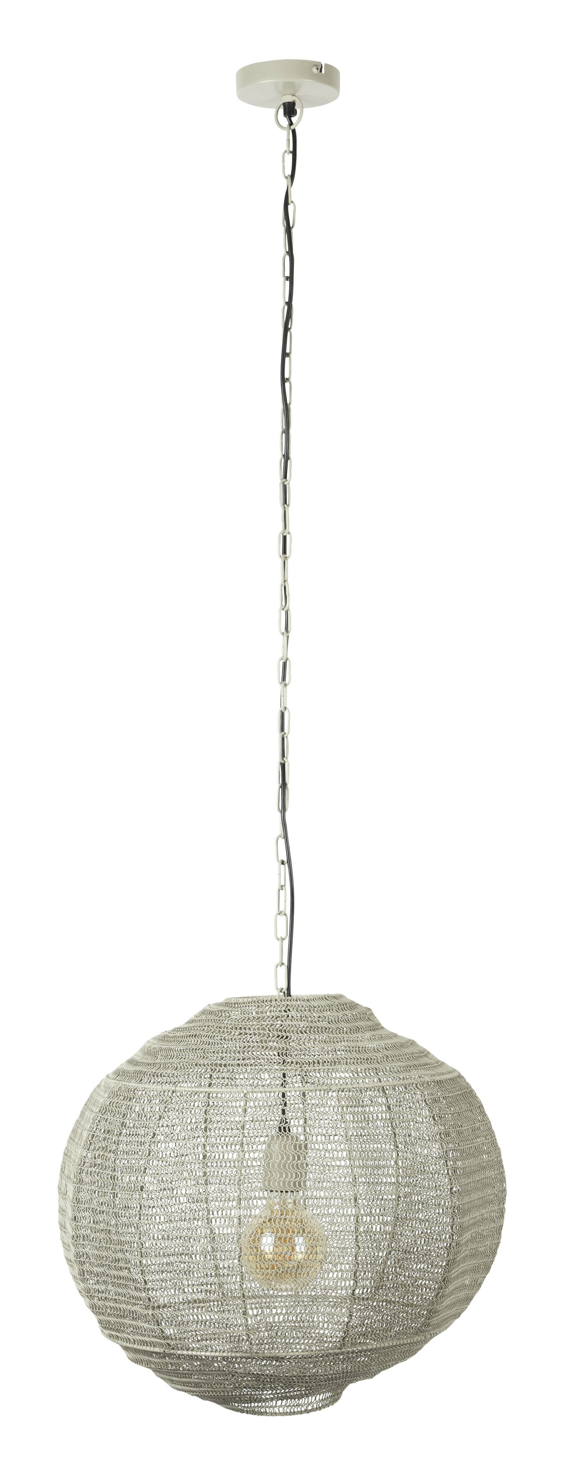 Dutchbone Hanglamp Meezan 50 cm – Grijze vintage industriële verlichting