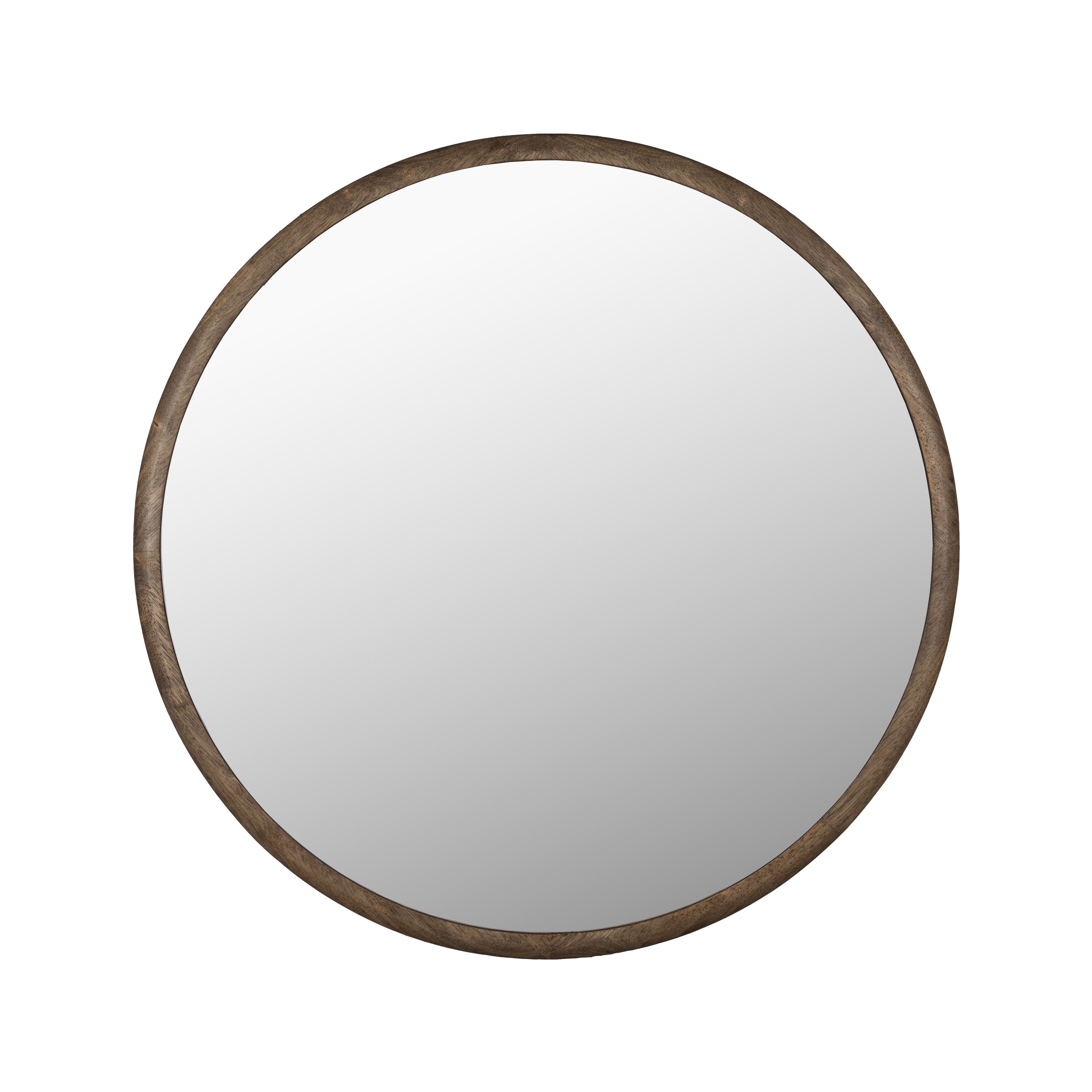 Dutchbone Ronde Spiegel Gale – Warme Vintage Elegantie voor elke Ruimte