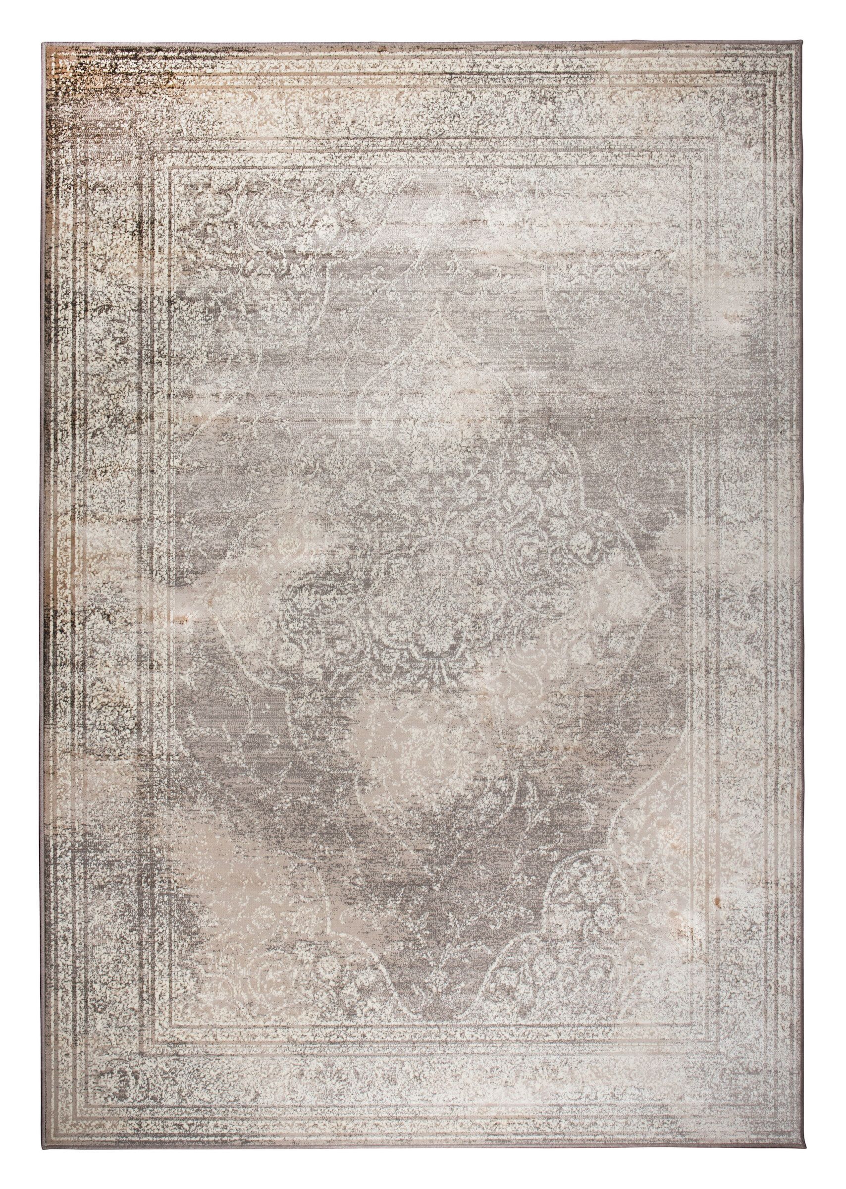 Dutchbone Rugged Vloerkleed Light – Luxe, Vintage & Zacht voor Iedere Woonkamer