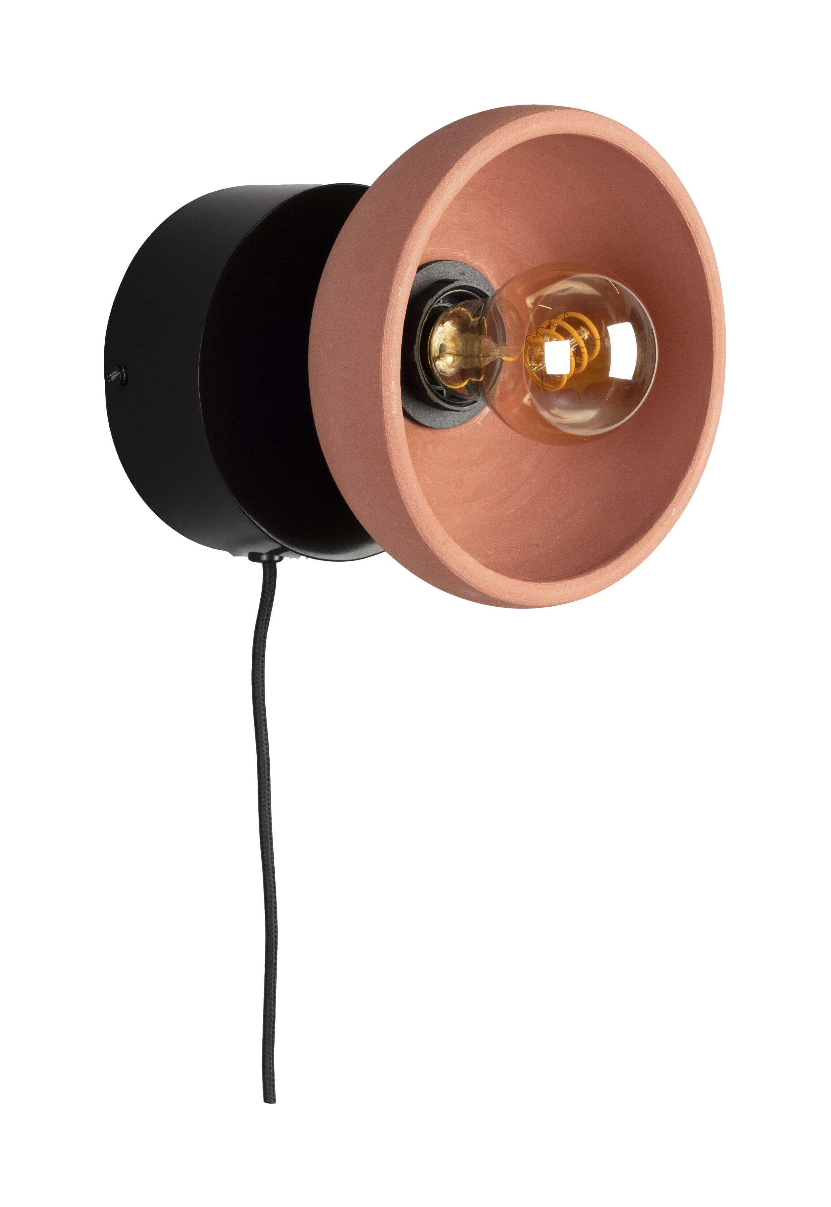 Dutchbone Wandlamp Zahra Terracotta – Warme Retro Sfeer voor elke Wand
