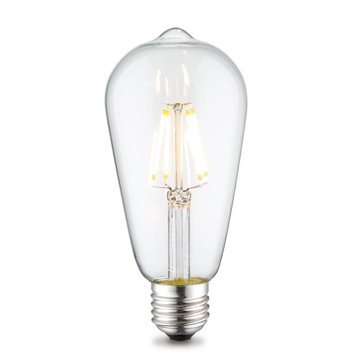 Edison Vintage Drop LED lamp – Retro filament, warm wit en dimbaar