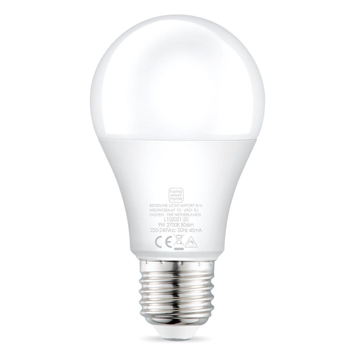 Edison Vintage E27 LED filamentlamp – Warm wit en retro design