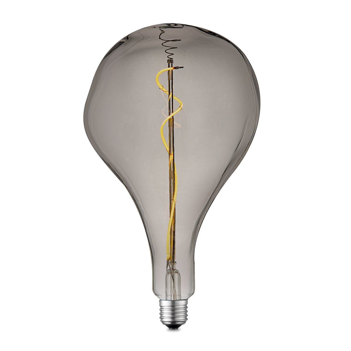 Edison Vintage Flex LED filamentlamp – retro sfeer in een rookkleurige glazen bol