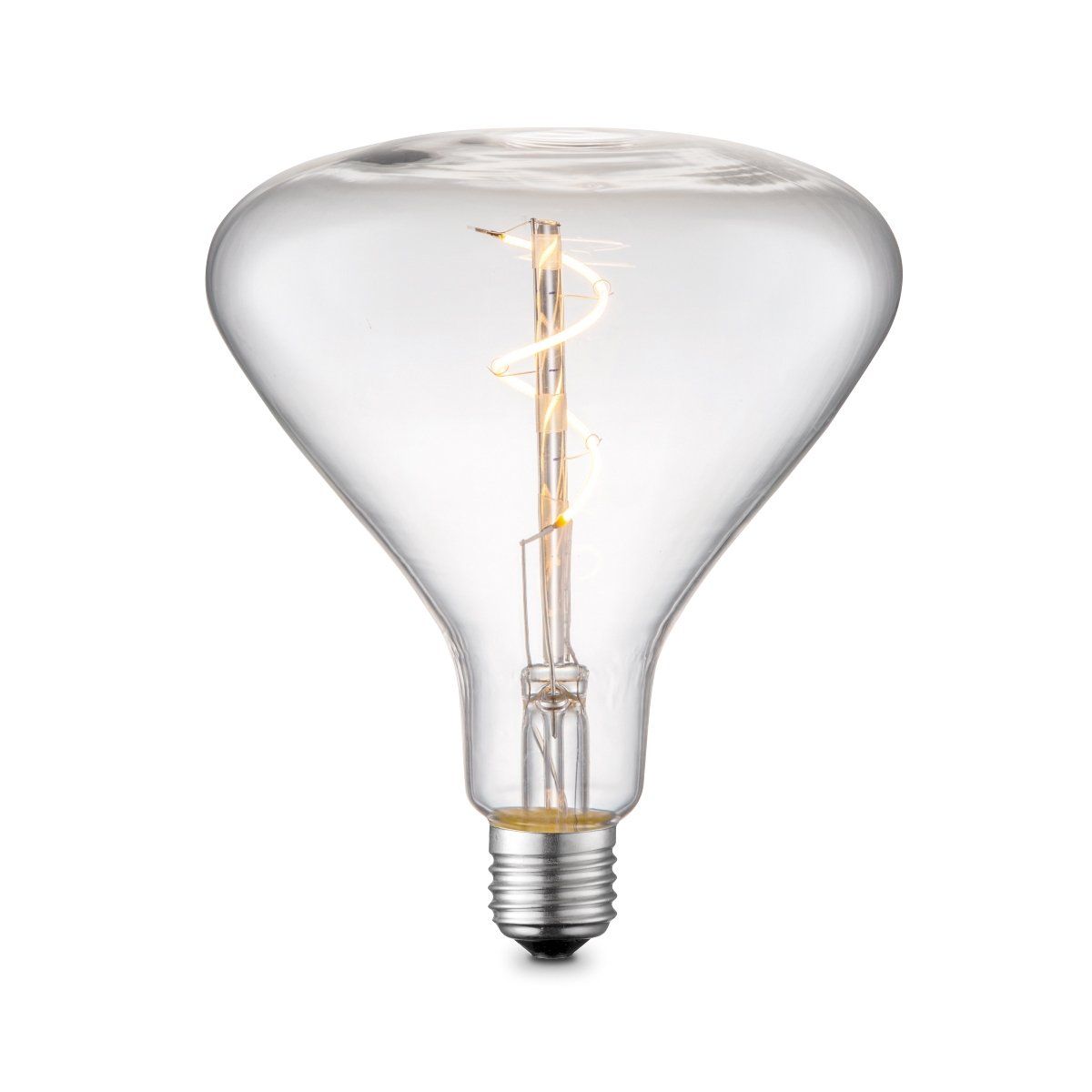 Edison Vintage Flex Spiraal LED‑lamp – Dimbare 3 W Warm Wit Licht voor E27