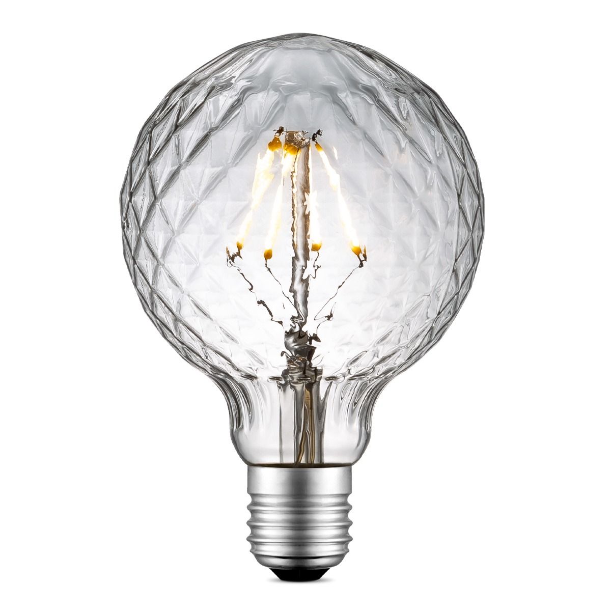 Edison Vintage Globe LED‑filamentlamp – Retro stijl, warm wit licht