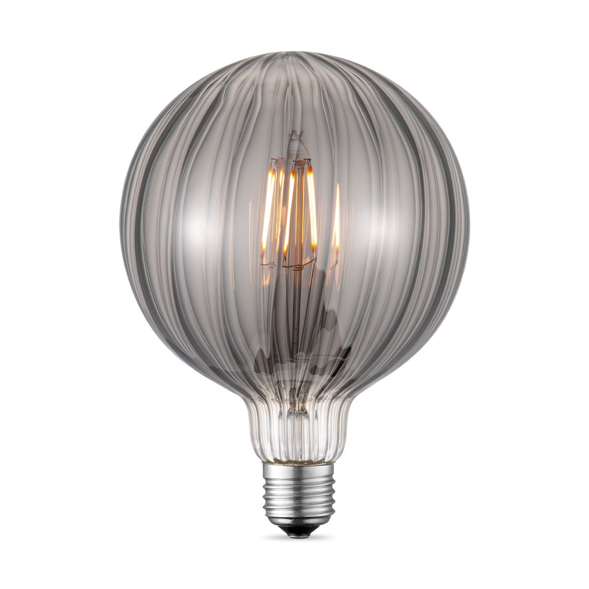 Edison Vintage Smoke LED filament E27 – 4 W warm wit, dimbaar