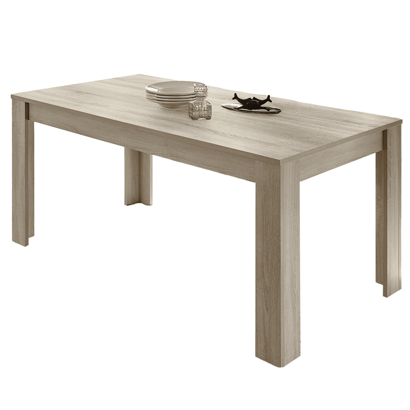 Eettafel Dama 90×180 cm – Modern sonoma eiken voor gezellig dineren