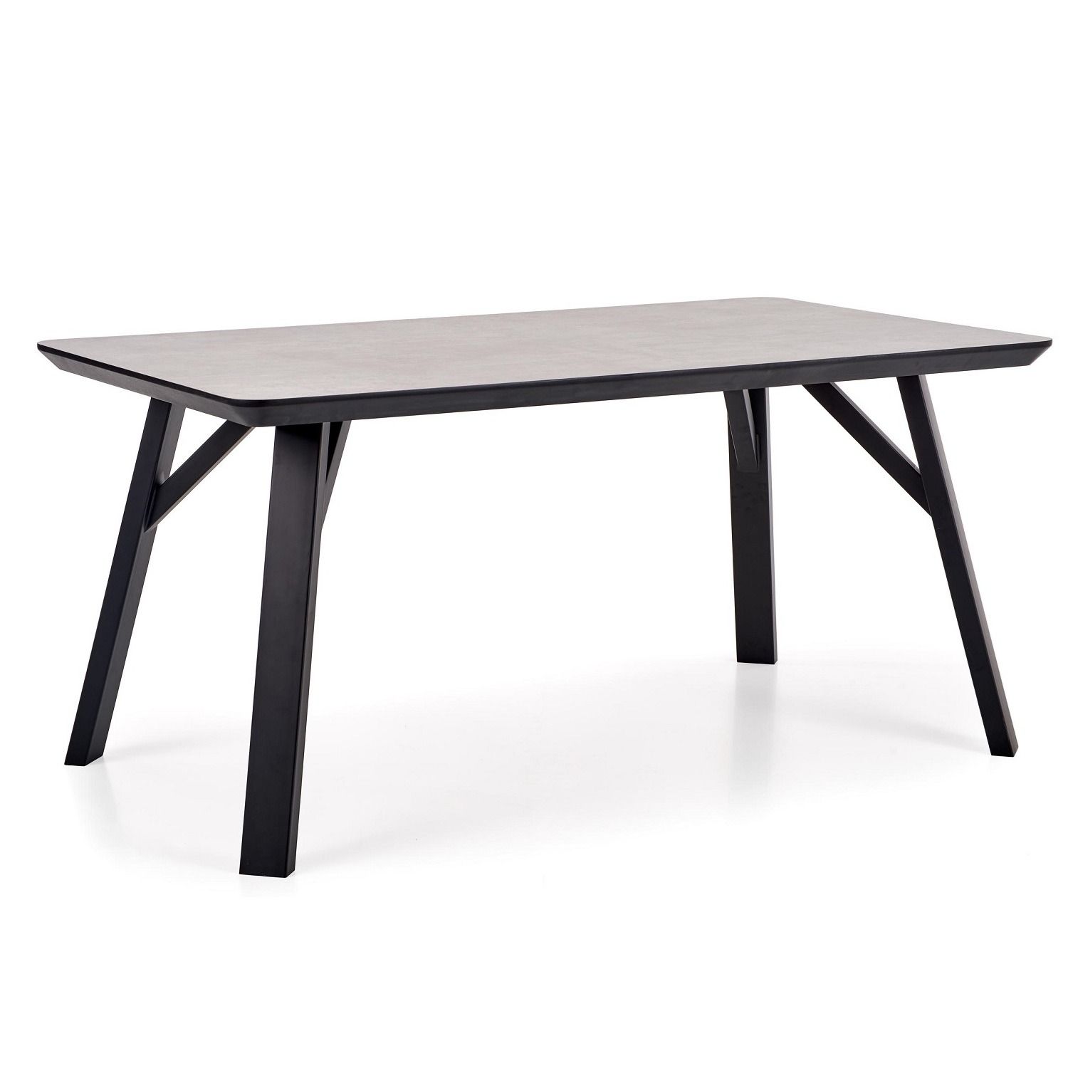 Eettafel Halifax – Moderne betonlook, 160 cm breed