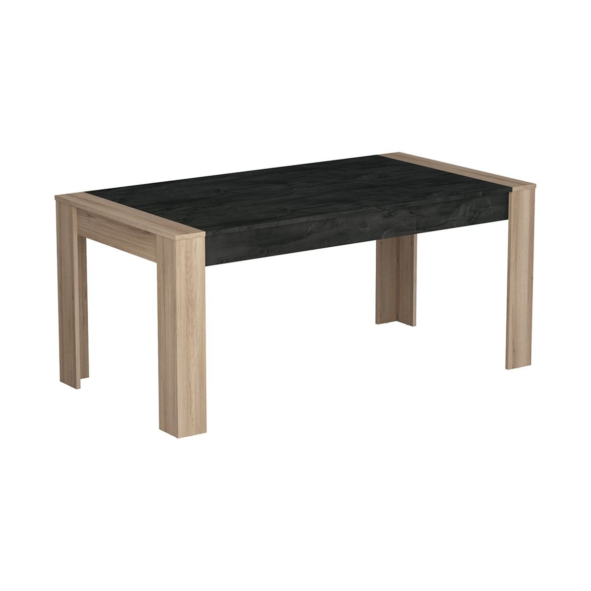 Eettafel Sheffield 170×90 cm – moderne Kronberg eiken combinatie
