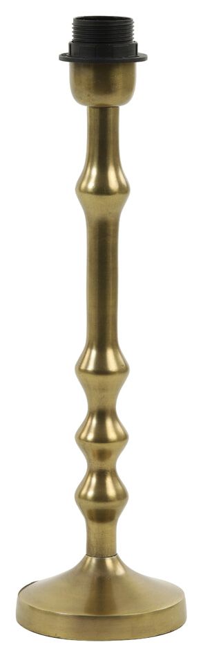 Elegant Antiek Brons Tafellamp Semut van Light & Living – 34 cm