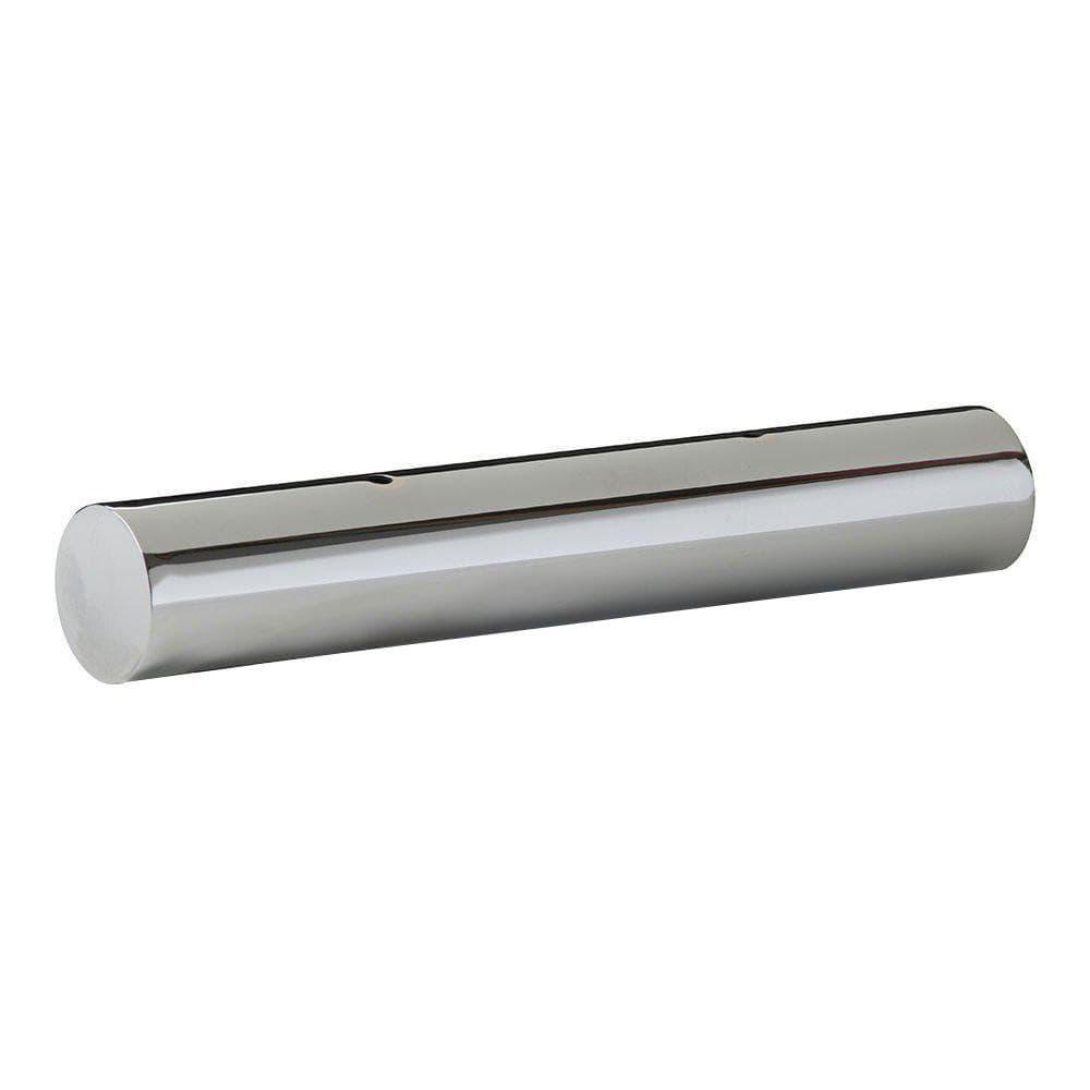 Elegant chroomkleurige ronde stalen meubelpoot – 25 mm x 4 mm, 4 cm hoog