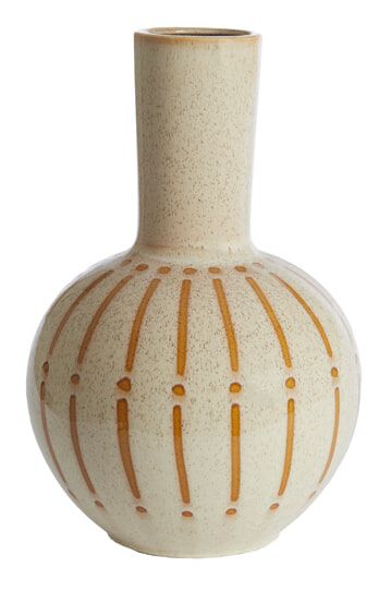 Elegant Crème Keramische Vaas Ulloa van Light & Living – 52 cm
