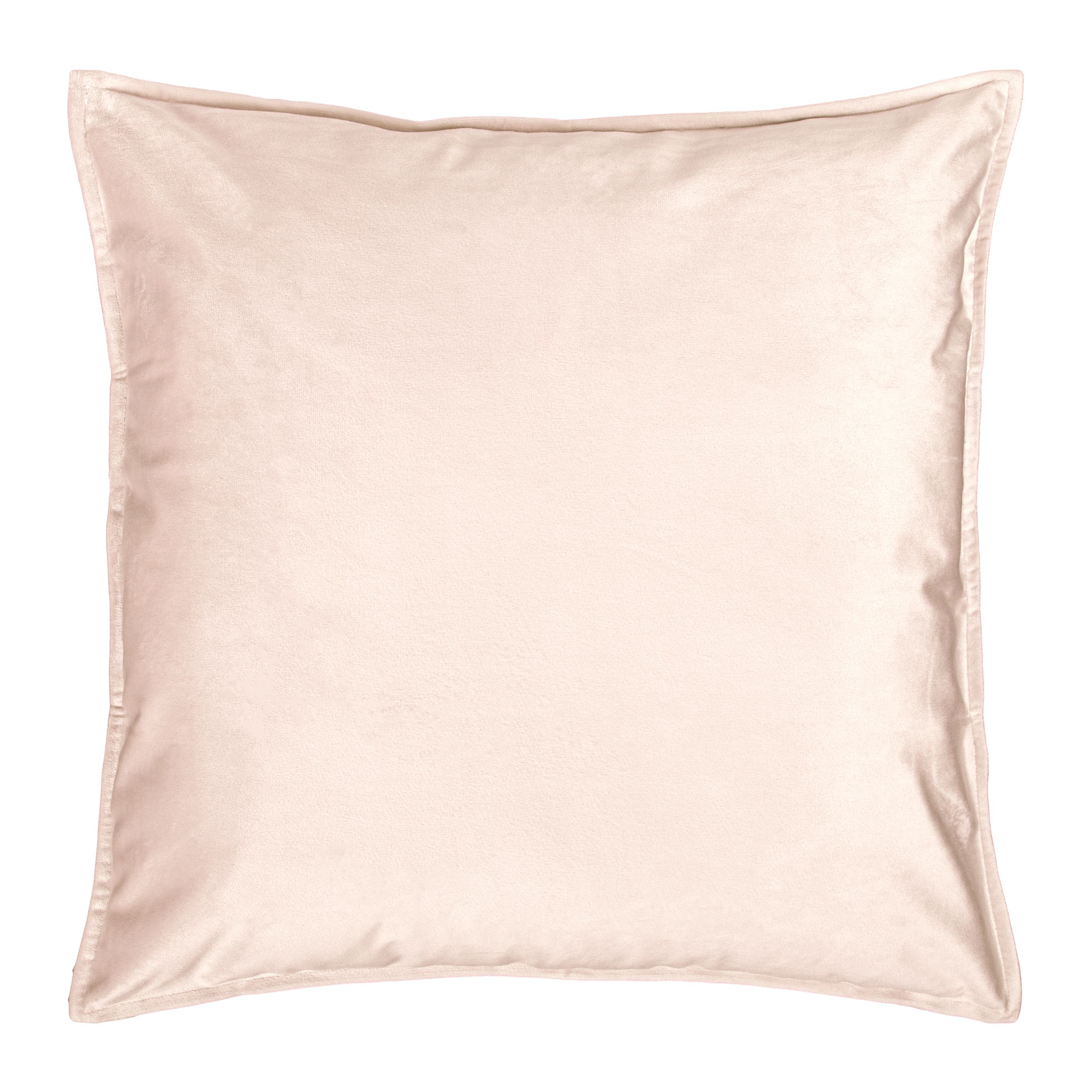 Elegant Fluwelen Sierkussenhoes 45×45 cm – Lichtroze van QUVIO