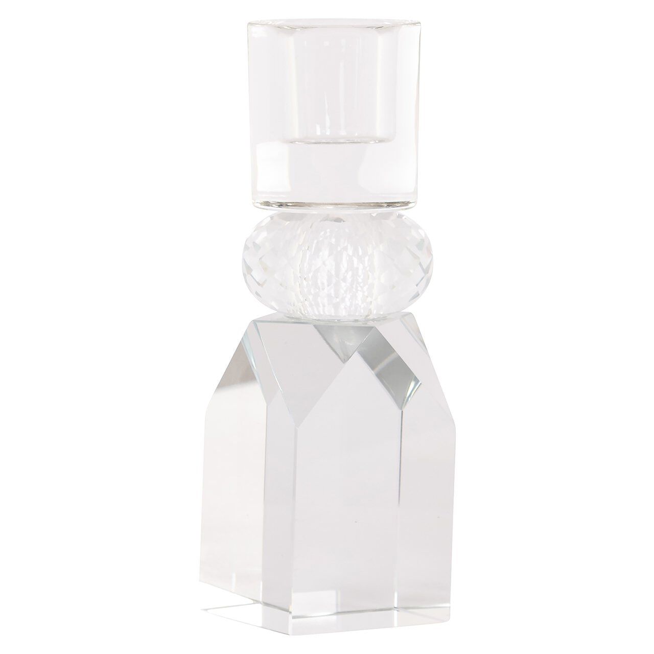 Elegant glazen kandelaar Yanou – Richmond Interiors, 15 cm