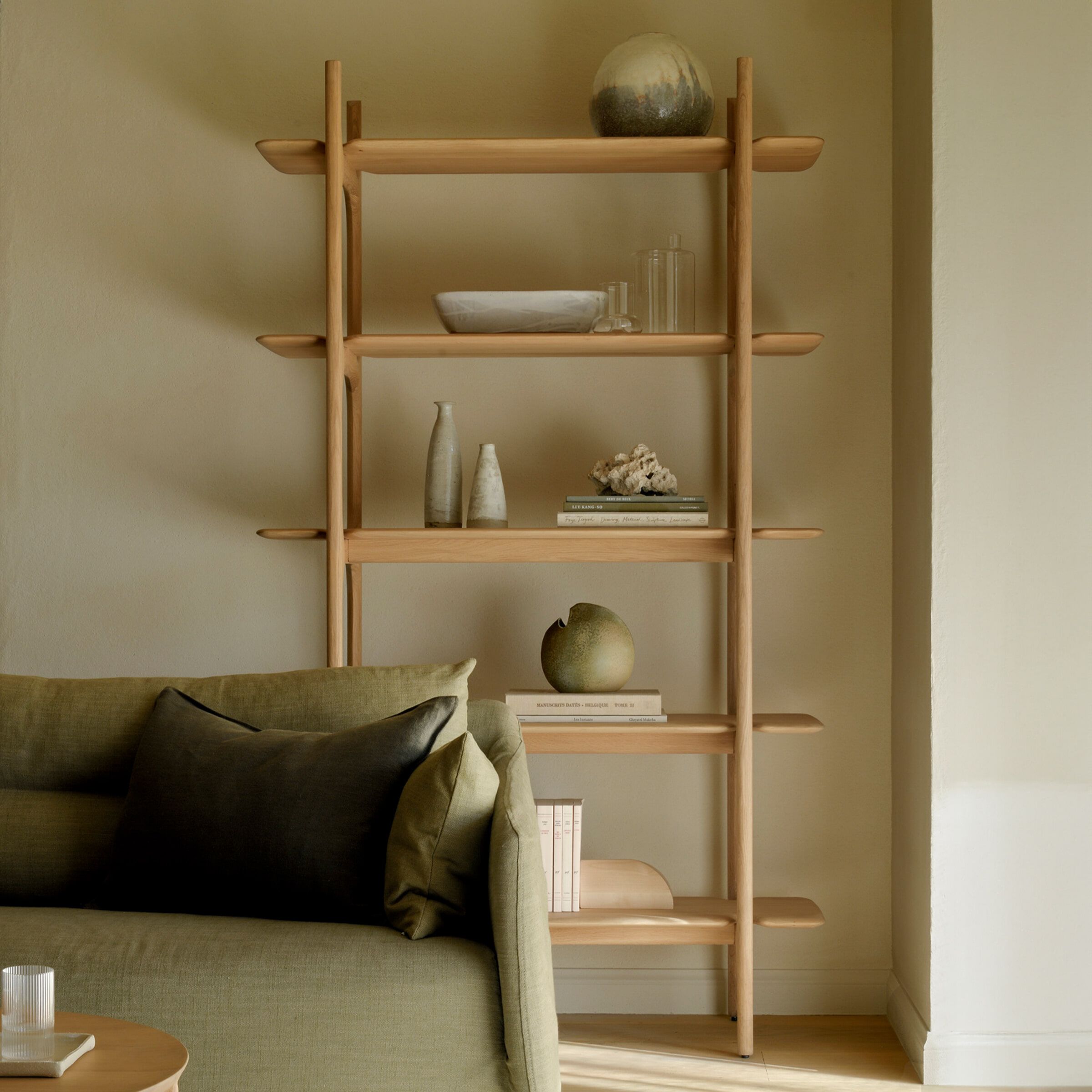 Elegant massief eikenwandrek PI – Naturel van Ethnicraft