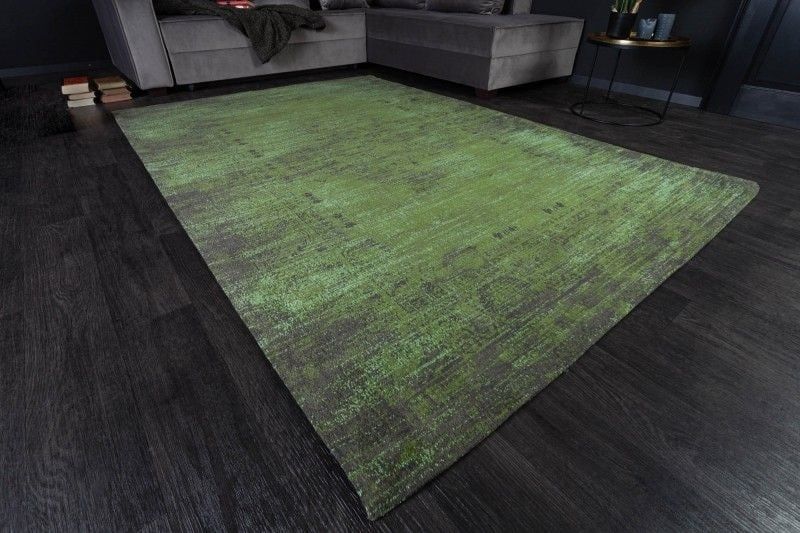 Elegant smaragdgroen POP ART vloerkleed van Invicta Interior – 240 × 160 cm