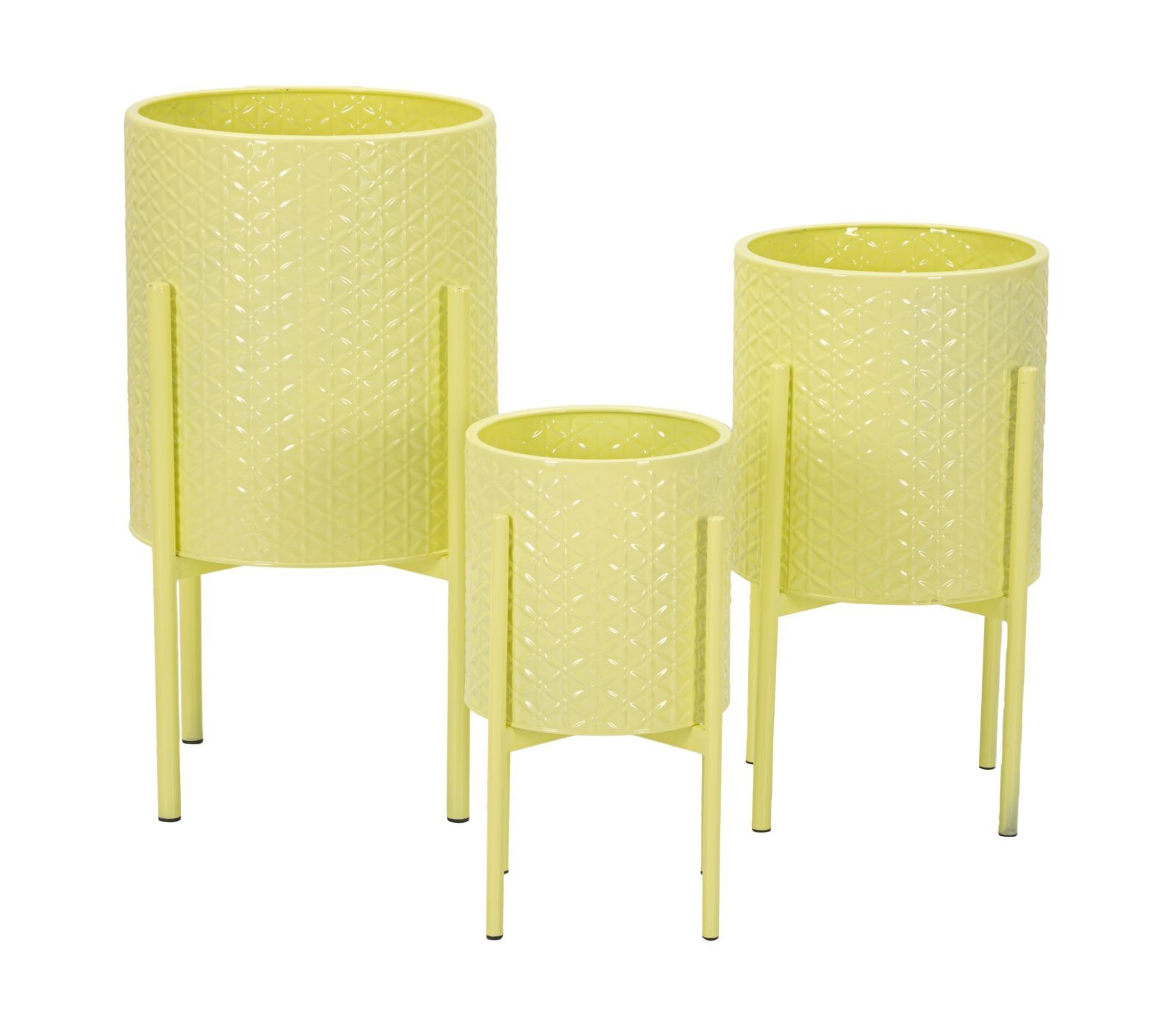 Elegant Vaashouder Iris Set – 3 Stuks van Mauro Ferretti