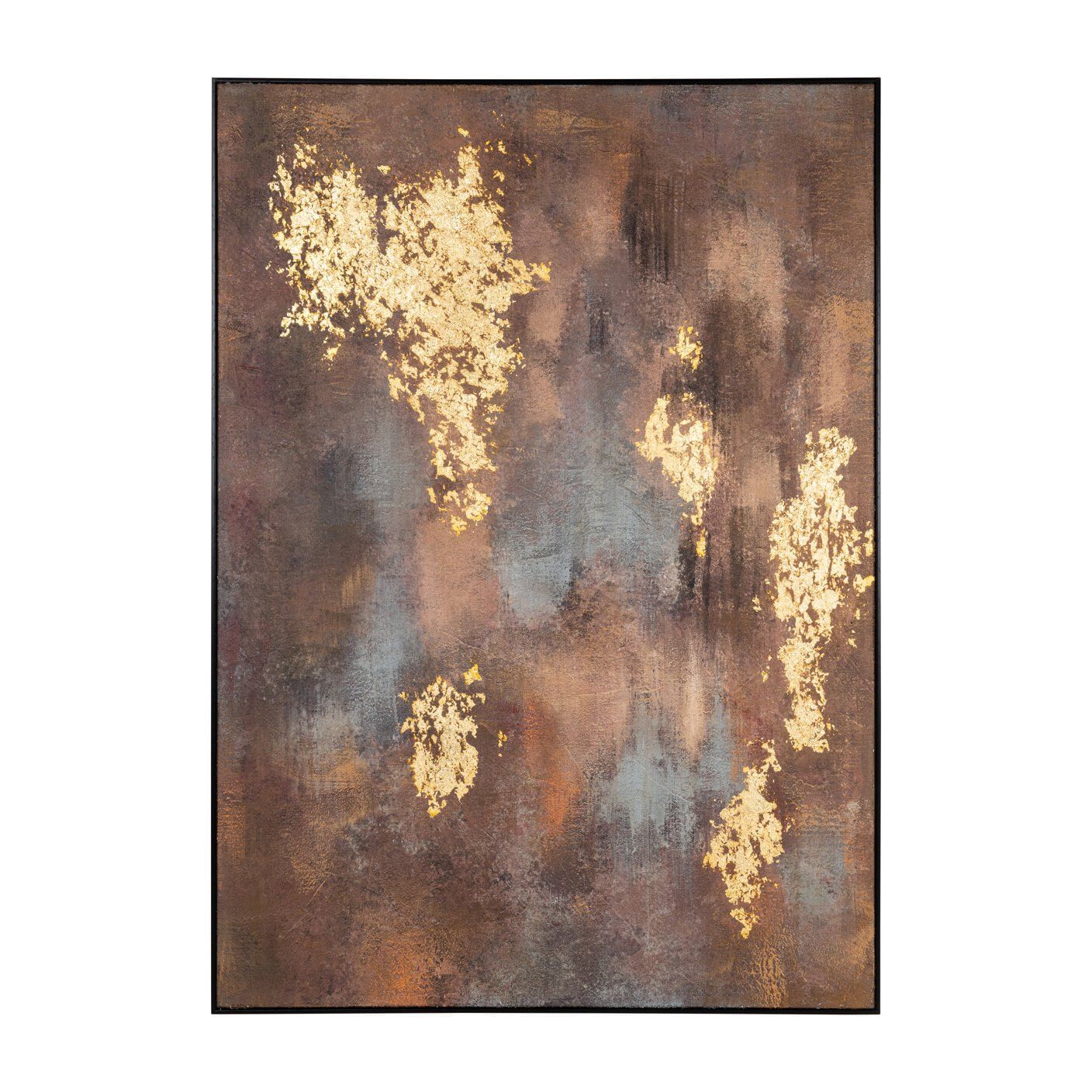 Elegant Wanddecoratie Golden Gleam – Textuur in Goud van Richmond Interiors