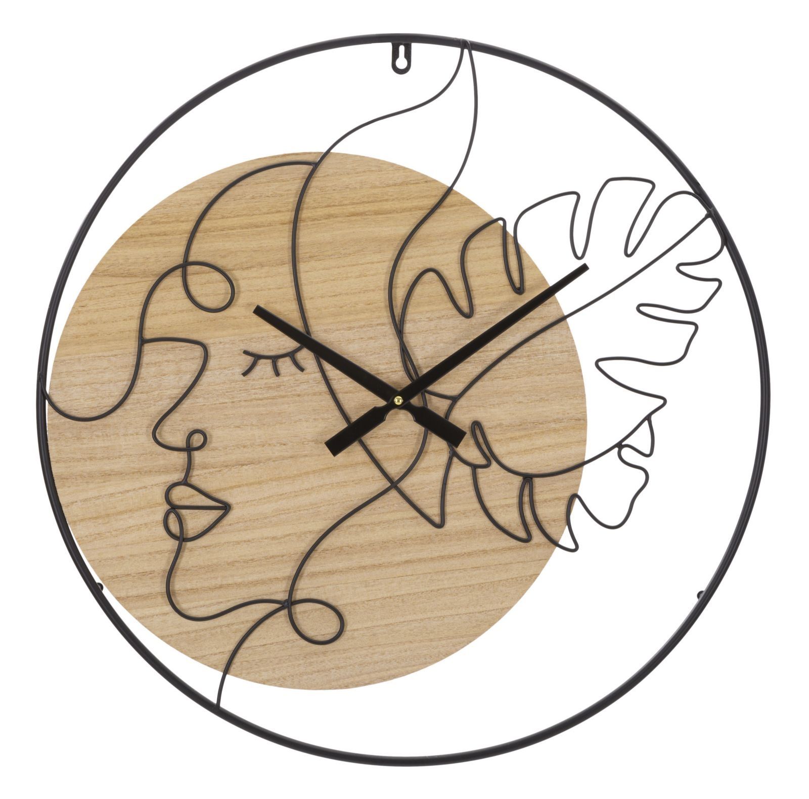 Elegant Wandklok B – Tijdloze Stijl voor jouw Woonkamer