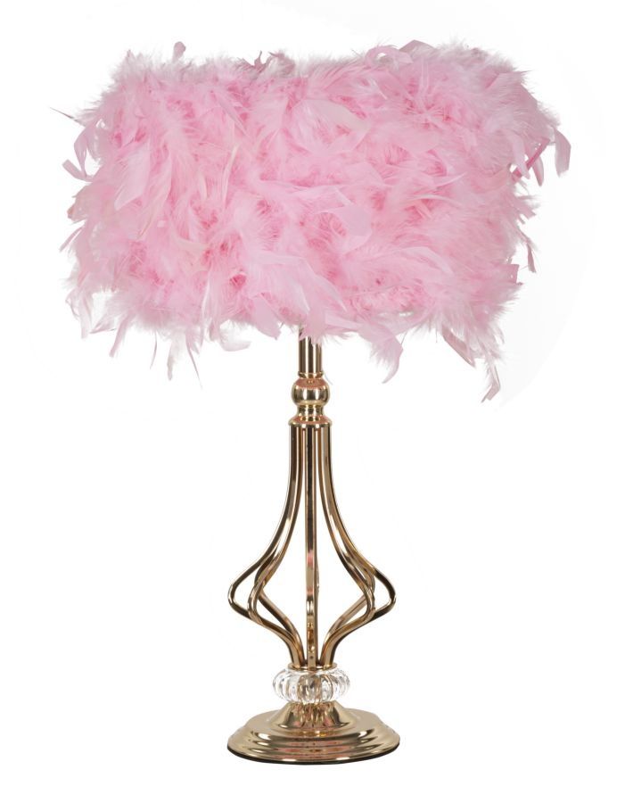 Elegante Tafellamp Tarty Roze – Sfeervol Licht in Compact Design