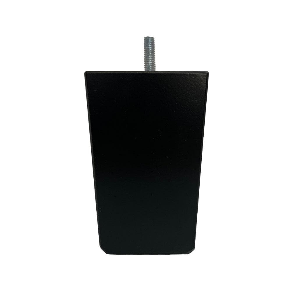 Elegante Zwarte Massief Houten Meubelpoot M8 – 7,5 × 7,5 cm, 11,5 cm Hoog