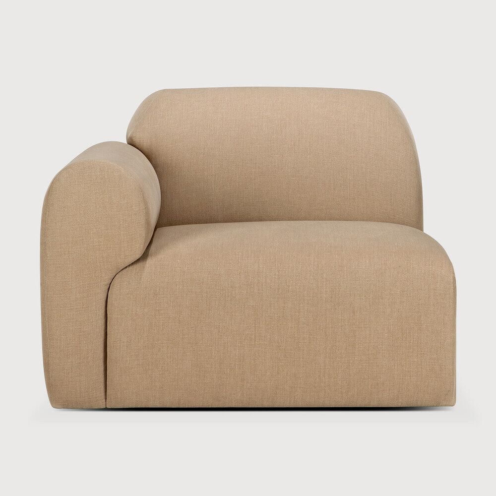 Ethnicraft Bulky modulaire hoekbank – Light Sepia