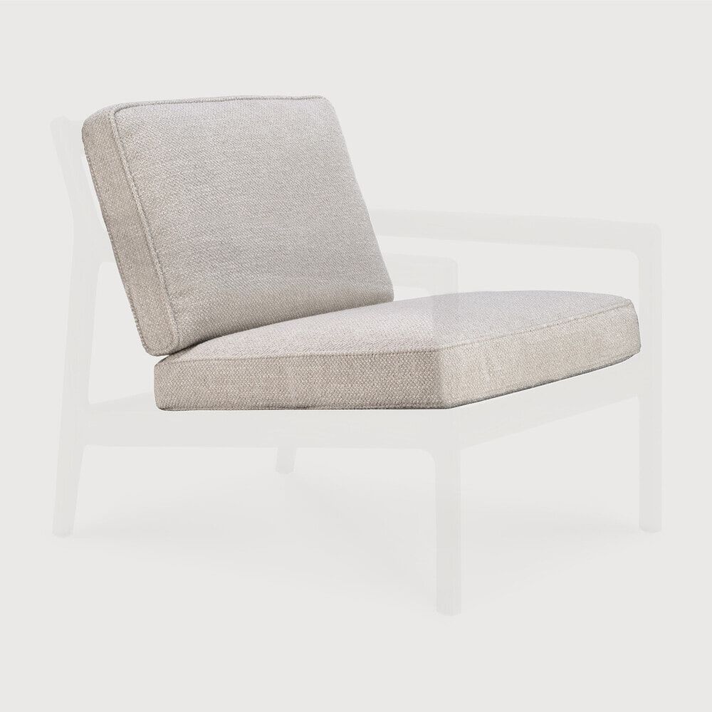 Ethnicraft Jack Zitkussen in Ivory – Comfort en Scandinavisch Design voor je Fauteuil
