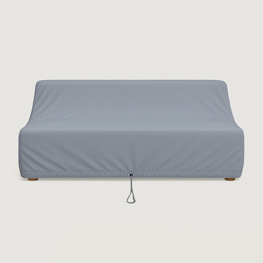 Ethnicraft Regenhoes Monocle – Beschermende Grijze Hoes voor uw 2‑zits Loungeset